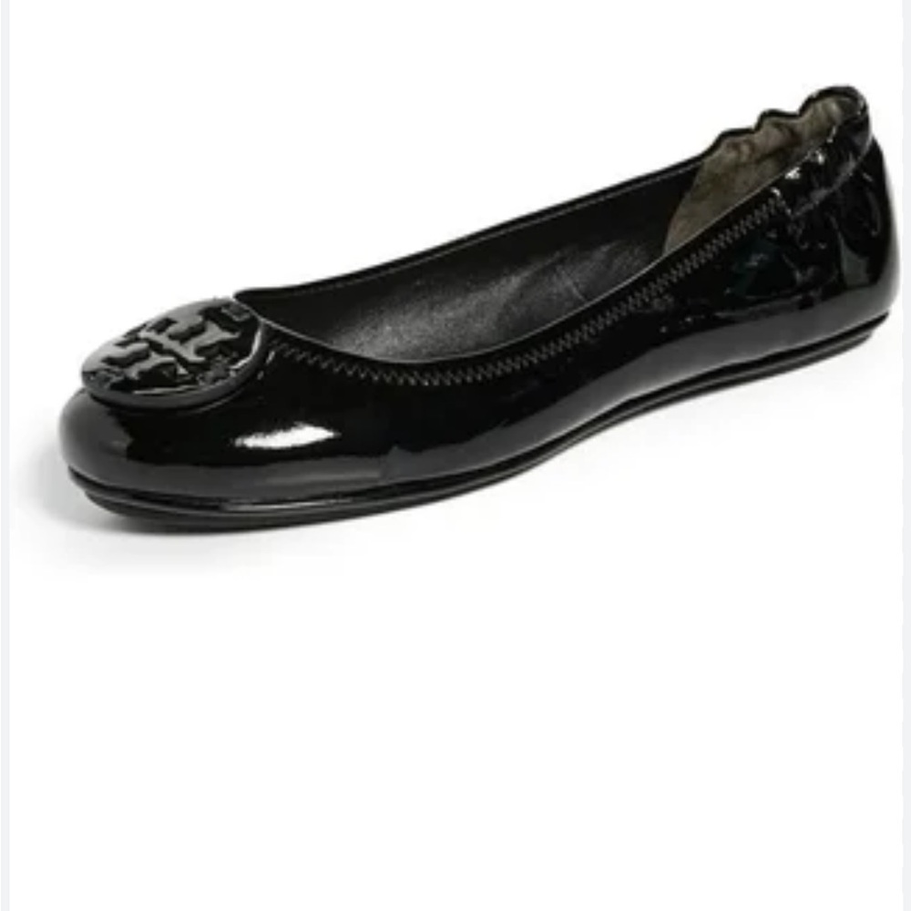 Tory Burch Minnie Patent Leather Flats
